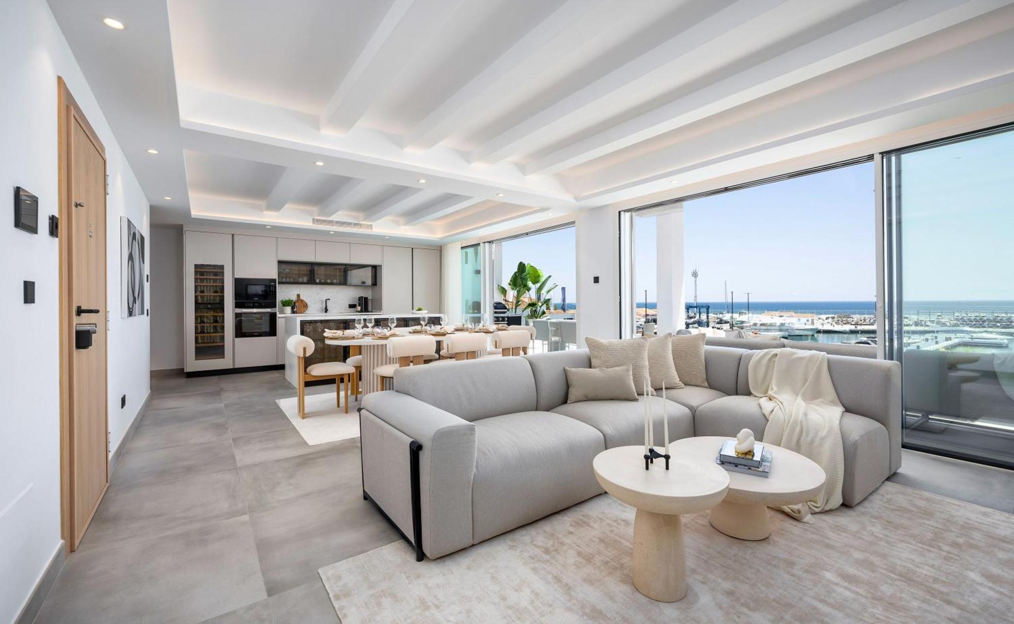 224 -Luxury Selection- Puerto Banus Marbella Front Line Duplex Penthouse Apartment Luaran gambar